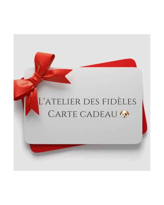 Carte cadeau L’atelier des fidèles