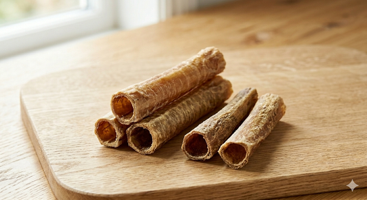 Trachée de Bœuf Séchée – Friandise d'Occupation Naturelle